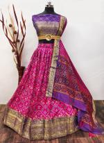 Dola Silk Rani Festival Wear Zari Work Lehenga Choli